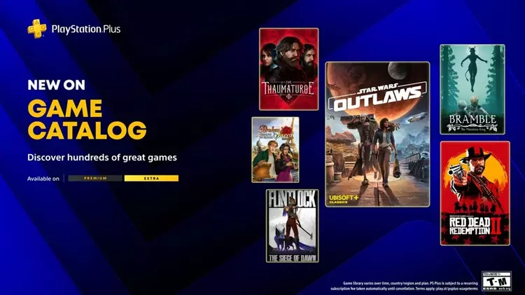 Наступного тижня каталог PS Plus Extra ...