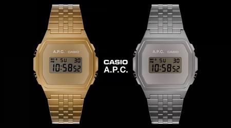 Greetings from the 1970s: A.P.C. and Casio present a new retro-style watch