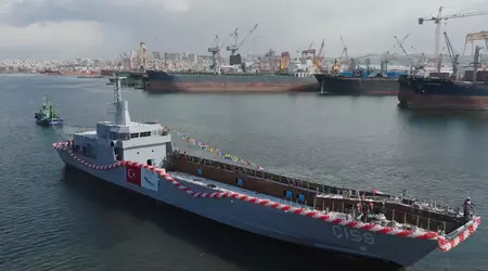 Turkey launches its first YLCT amphibious assault ship