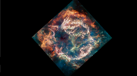 James Webb encontró información interesante en los restos de la supernova más joven que estalló hace 340 años