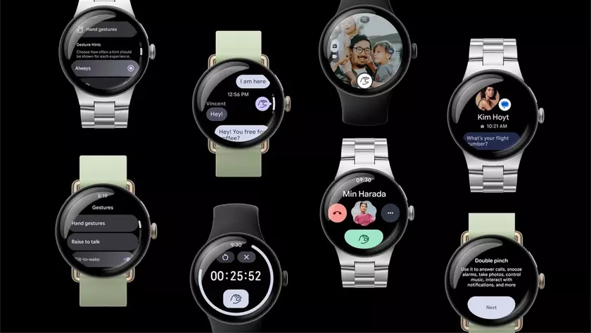 Pixel Watch 4 gesture