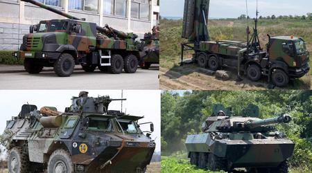 Caesar artillery systems, SAMP/T SAMs, AMX10 RC wheeled tanks and VAB armoured personnel carriers: France reveals detailed list of military aid to Ukraine