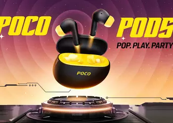 Xiaomi 29 июля представит POCO Pods: TWS-наушники с Bluetooth 5.3, защитой IPX4 и автономностью до 30 часов