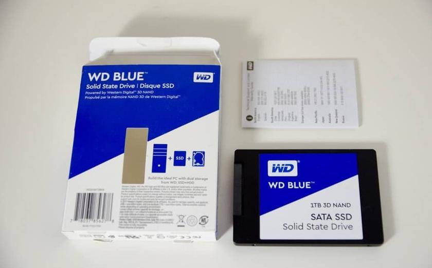 WD Blue 3D NAND ssd long term storage