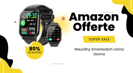 Smartwatch WeurGhy Y6 con Display 1.85" – Sconto di 80€!