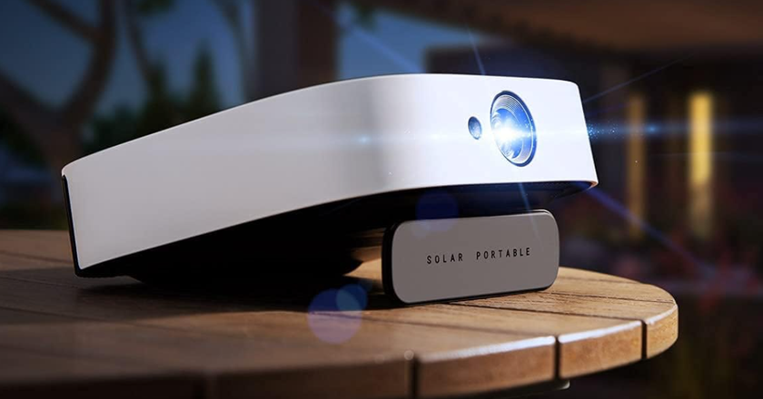 NEBULA by Anker Solar portable projector for ipad