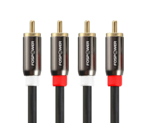Cable de audio estéreo FosPower 2 ...