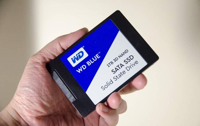 WD Blue 3D NAND hard drive for long term storage