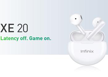 Infinix XE20: low latency in-ear, Bluetooth 5.0, IPX4 protection and up to 30 hours autonomy for $ 22