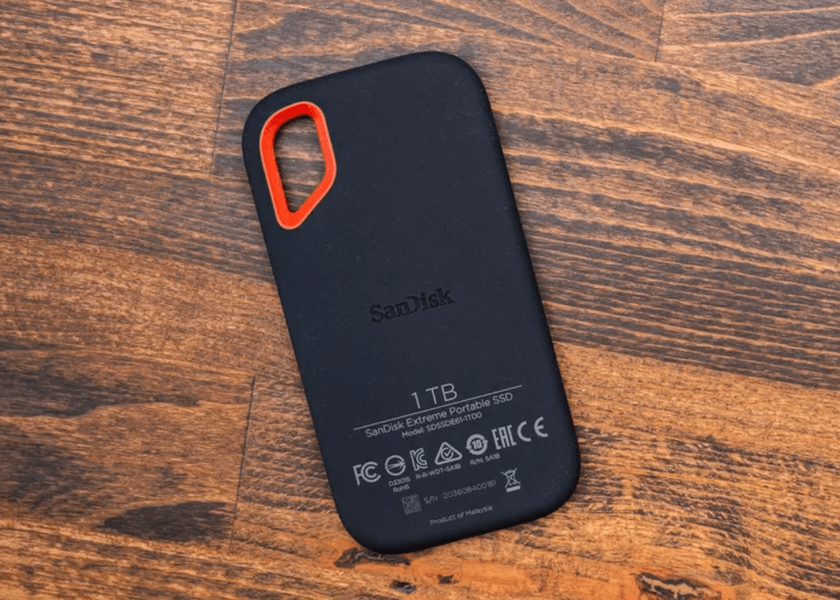 SanDisk Extreme Portable V2 Tesla solid state drive