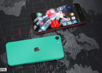 The new iPhone SE showed on renderings: the cheapest Apple smartphone with 5G support