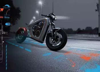 Frog Rana 2: электромотокцикл со светопроекционным навигатором