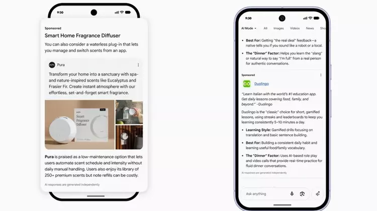 Google is putting Gemini-powered ads inside ...