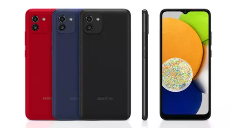 Samsung has released a new system update for the Galaxy A03