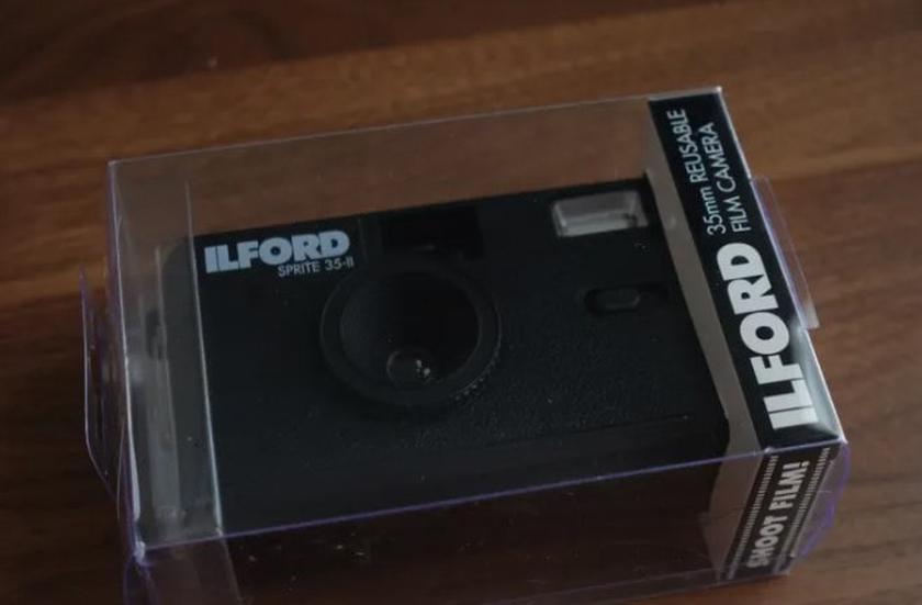 Ilford Sprite 35-II point and shoot film camera for beginners