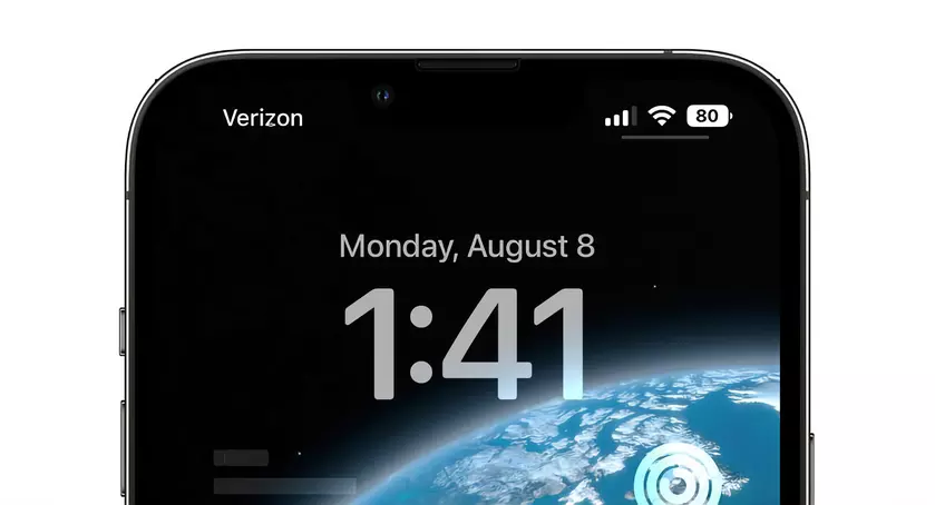 Apple в обновлении iOS 16 Beta 5 добавила процент заряда батареи в строку состояния iPhone