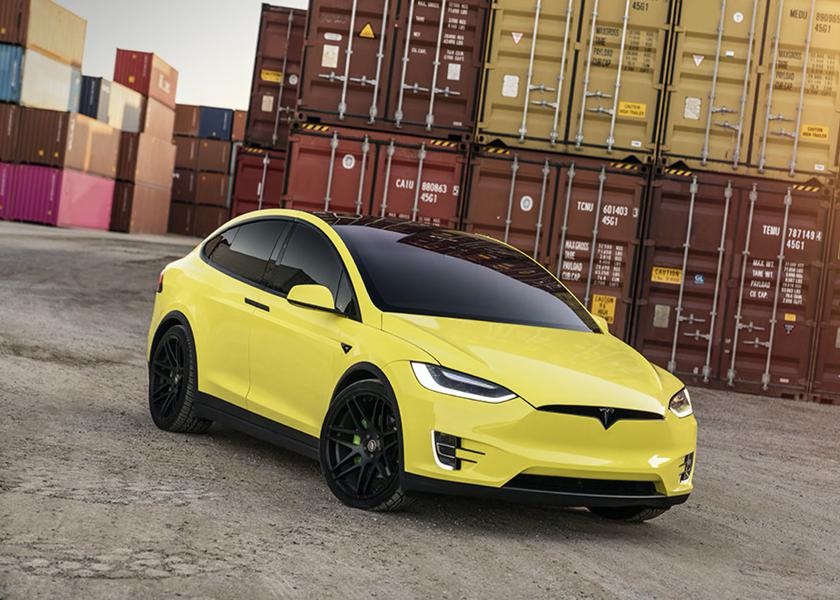 Tesla запускает сервис  покраски своих электромобилей