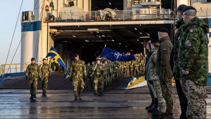 Швеция впервые развернула механизированный батальон в Латвии