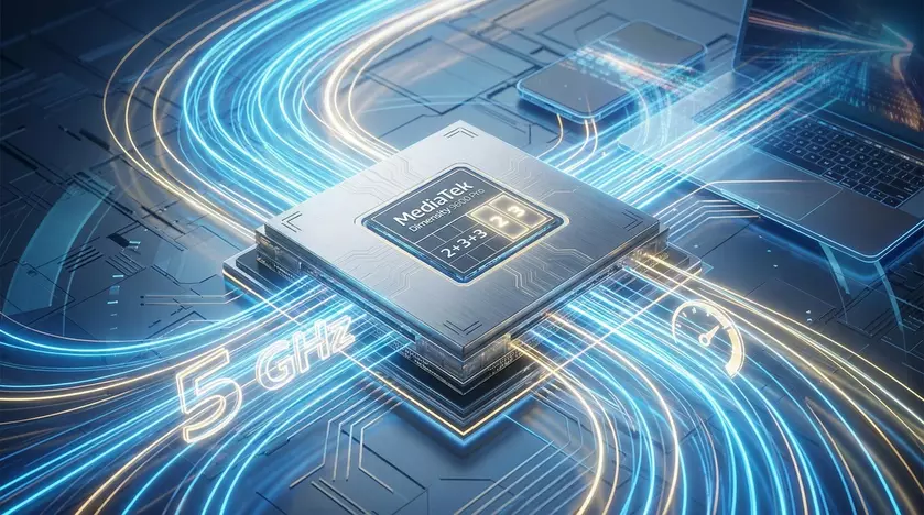 Процессор MediaTek Dimensity 9600 Pro на плате