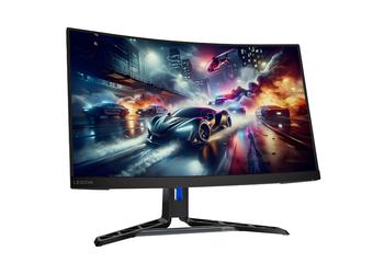 Lenovo Legion R27qc-30: игровой монитор с изогнутым 2K-экраном на 180 Гц и ценой $195