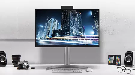 LG 27BQ85U-W: 27-inch monitor with automatic screen calibration sensor