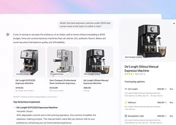 OpenAI обновила ChatGPT - теперь чат-бот подскажет, что купить онлайн