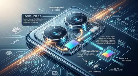 Мегапіксельна артилерія: Китайські флагмани отримають подвійні 200 МП камери та LOFIC 3.0