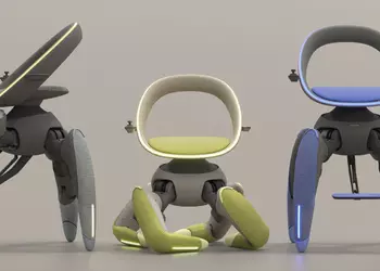 Роботизированный стул Toyota может ходить, подниматься по лестнице и быстро складываться