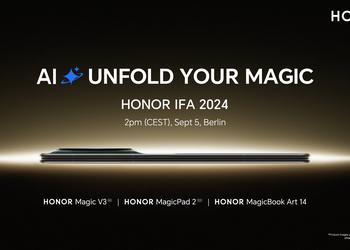 Honor едет на IFA 2024: ждём релиз Magic V3, MagicPad 2 и MagicBook Art 14