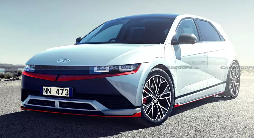 Hyundai готовит к выходу спортивную версию IONIQ 5, электромобиль получит два мотора общей мощностью около 600 л.с.