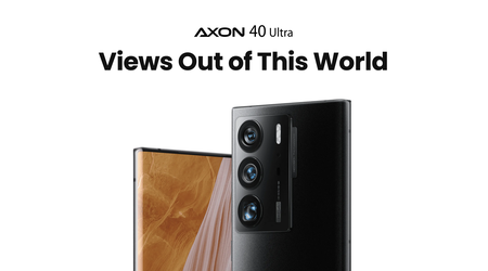 ZTE Axon 40 Ultra with Snapdragon 8 Gen 1 chip, under-screen camera and 120Hz display launched globally