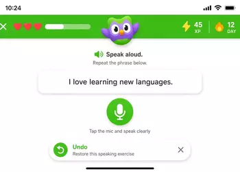 Duolingo наконец-то позволит передумать: в приложении тестируют кнопку отмены для упражнений