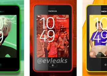 Новый дизайн линейки мобильных телефонов Nokia Asha