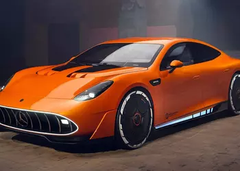 Mercedes показал 1360-сильный электрический суперседан Concept AMG GT XX