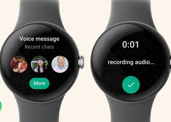 Приложение WhatsApp теперь доступно на Samsung Galaxy Watch и других смарт-часах с Wear OS