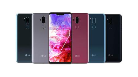 The network has an official render LG G7 ThinQ with all the color options