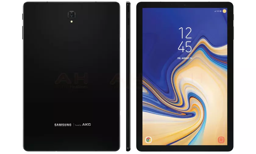 Планшет Samsung Galaxy Tab S4 показался на видео в двух цветах