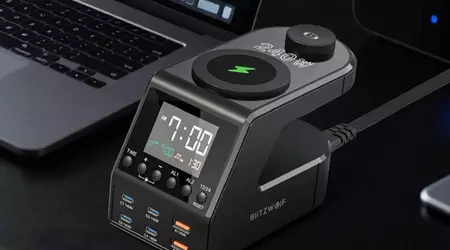 Tout en un : la station de charge universelle BW-FW10 qui peut gérer jusqu'à huit appareils à la fois est introduite