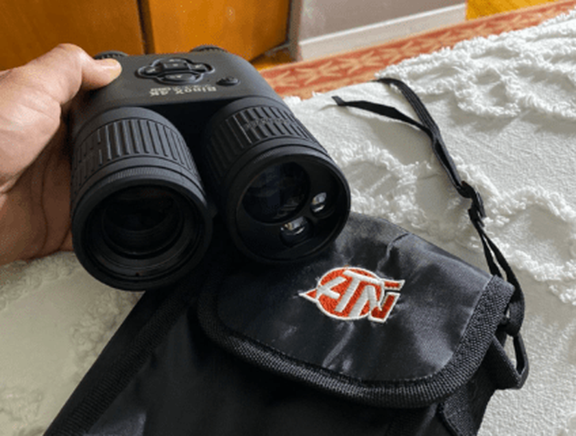 ATN BINOX 4K hunting binoculars with rangefinder