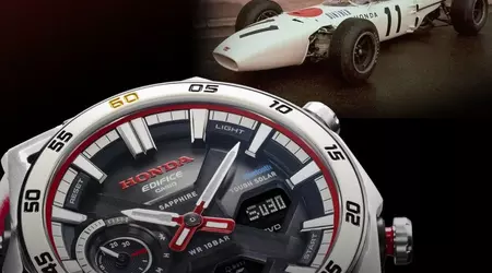Casio готує глобальний реліз годинника, присвяченого першій перемозі Honda у Формулі-1