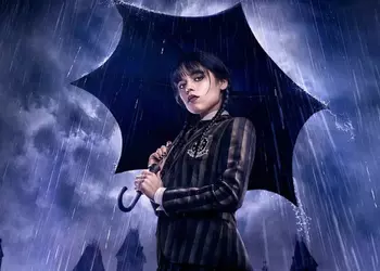 Hype train уже готовится: Netflix завершила снимать второй сезон Wednesday и показала первый кадр с Дженной Ортега