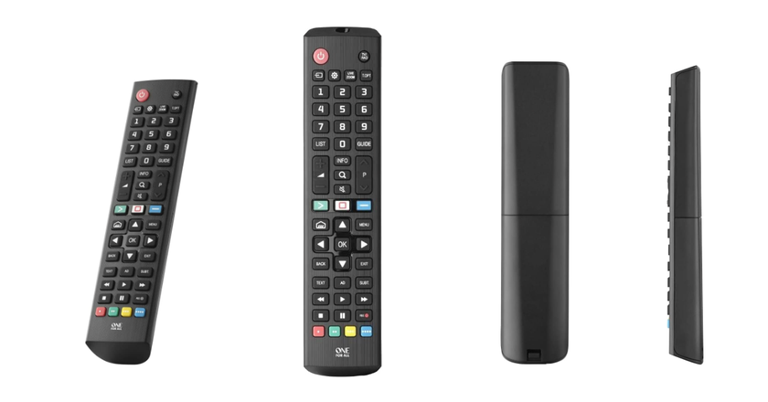  Paquete de 2 mandos a distancia universales para LG Remote TV  Smart TV con Netflix, teclas de acceso directo de Prime Video compatibles  con todos los modelos de LG TV Remote