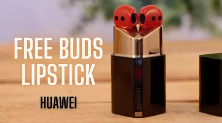 Revue vidéo Rouge à lèvres Huawei freebuds - design original en cadeau