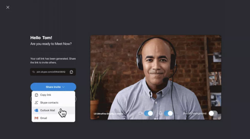 Skype Meet Now: сервис, который позволяет создать видеоконференцию без регистрации и скачивания приложения