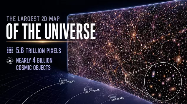Astronomers just released a 5.6-trillion-pixel map ...