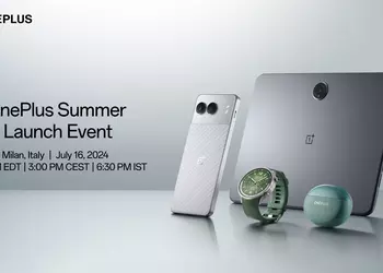 Где и когда смотреть презентацию OnePlus Nord 4, OnePlus Pad 2, OnePlus Watch 2R и OnePlus Nord Buds 3 Pro