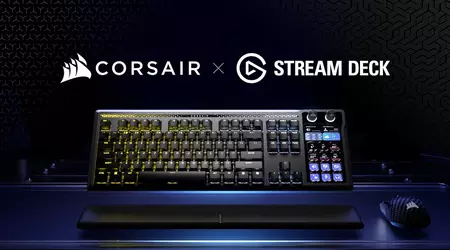 Мрія стрімерів: Corsair представила клавіатуру Galleon 100 SD зі вбудованим Stream Deck