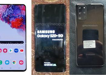 «Живые» снимки Samsung Galaxy S20+ подтвердили название, внешний вид и некоторые особенности смартфона