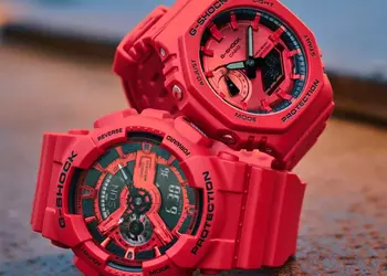 Casio выпустила четыре ярко-красные модели G-Shock в США
