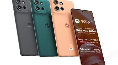 Motorola Edge 50: смартфон із захистом MIL-STD810H/IP68, POLED-екраном на 120 Гц і чипом Snapdragon 7 Gen 1 Accelerated Edition 